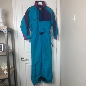 Columbia Teal and Purple Women's Jacket